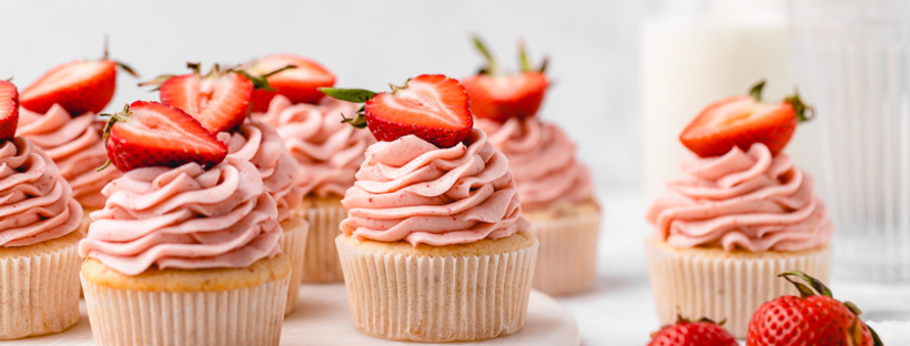 strawberry cupcake